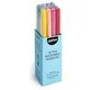 Image de OMY - 16 Feutres Ultra-Lavables - Couleurs Éclatantes - Très Faciles à Nettoyer à l'Eau et au Savon - Double Pointe (Fine et Large) - Boite Transformable en Pot à Crayons - Conçu en France