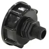 Image de Raccord S60x6 avec embout male fileté 1/2" - 15x21