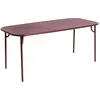 Image de Table rectangulaire Week-end Petite friture Bordeaux L