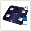 Image de LITTLE BALANCE 8661Cardio X4 USB-R, Impédancemètre connecté sans pile, Rechargeable USB, Réparable, 180 kg, Bleu nuit