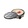 Image de Crêpière - LITTLE BALANCE - Muscade - 1000W - Plaque 30cm et 7 empreintes - Revêtement antiadhésif
