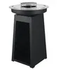 Image de Barbecue charbon - Little Balance - Baroudeur Brasero - Noir - Plaque de cuisson acier inoxydable Ø 60 cm