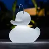 Image de Goodnight Light Lampe design LED DUCK-DUCK XL pour l'extérieur, couleur blanche