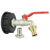 Image de Multicuves - Raccord cuve Eau S60X6 - Robinet ECO Laiton 15 mm + Nez 20x27