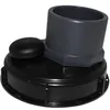 Image de Multicuves - Couvercle diamètre 150 mm avec prise PVC droite 75/90 et évent