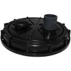 Image de Multicuves - Couvercle diamètre 220 mm avec prise PVC droite 40/50 et évent