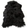 Image de MAISON THURET - Tapis Luxueux en Peau de Mouton 100% Naturelle | Cuir véritable Doux et Moelleux | Décoration Élégante pour Salon, Chambre | Confort Premium et Style Authentique