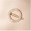 Image de Barette ronde Nacre Bachca Nacre taille unique