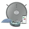 Image de SENYA Set Aspirateur Laveur Robot Laser My Little Robot et Son réservoir à Eau   230 mins d’autonomie   Programmable Alexa et Google House Assistant   SYCN-VC008P, Gris