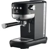 Image de SENYA Tasty Coffee Machine expresso Noir 20 bars   Cafetière expresso manuelle 1350W avec mousseur de lait, technologie thermoblock, 1 ou 2 tasses, cappuccino & latte   Réservoir 1,1 L