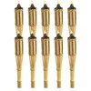 Image de Outils et Nature Torches à huile en bambou 120 cm - Lot de 10
