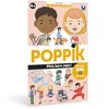 Image de Poppik Discovery Sticker Corps Humain pour Les Enfants de 4 Ans et Plus   Kit de Posters éducatifs et Amusants, DIS011