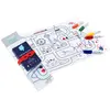 Image de SUPER PETIT - Set De Table À Colorier - Circuit - 5 Feutres Et Bracelet Fournis - Facile à Nettoyer - Réutilisable - Antibactérien - À Partir De 3 Ans