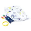 Image de SUPER PETIT - Set De Table À Colorier - Espace - 5 Feutres Et Bracelet Fournis - Facile à Nettoyer - Réutilisable - Antibactérien - À Partir De 3 Ans