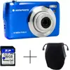 Image de Appareil photo Compact AGFAPHOTO DC8200 Bleu Pack Etui + Carte SD 16GB