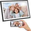 Image de AgfaPhoto Cadre Photo Connecté Realiview APF1560 Wi-FI 15,6" LCD - Affichage Photos/Vidéos, Horloge, Météo, Rotation Auto, Mémoire 32Go, Appli FRAMEO iOS/Android Incluse - Noir