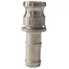 Image de Raccord camlock male - embout cannelé en aluminium - Type E - Ø A: 1''1/2 | Ø B: 40mm