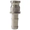 Image de Raccord camlock male - embout cannelé en aluminium - Type E - Ø A: 3'' | Ø B: 75mm
