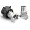 Image de Raccord S60x6 - Symétrique Guillemin à verrou DN32 et demi Raccord avec douille annelée 35mm