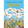 Image de Carte 30 ans calendrier de l'avant ou de l'après anniversaire de 30 ans 25 résolutions et défis