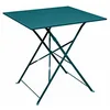 Image de sweeek - Table Jardin bistrot carrée Pliable 70x70cm. 2 Places en Acier thermolaqué