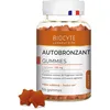 Image de Biocyte-Autobronzant Gummies-Cuivre, Vitamine E, 4 Pigments-60 Gummies | Cuivre pour la pigmentation normale de la peau, vitamine E, 4 pigments naturels, sans bêta-carotène, goût myrtille, 1 mois