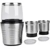 Image de VeoHome Moulin à café et mixeur électrique broyeur pour Grains de café, Graine de Lin et Autres épices - INOX