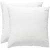 Image de Leonis - 2 Oreillers 100% Coton blancs - 60x60 cm 60x60 cm