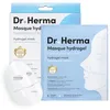 Image de Dr. Herma - Masque Hydrogel Collagène & Acide Hyaluronique Hydratation Intense, Anti-Âge, Resserrement des Pores, Hypoallergénique   Soin Coréen Visage Premium pour Tous Types de Peaux. (1)