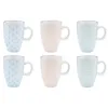 Image de Bjorn Tasse PATTERN 9cl - 6 pièces - Pastel