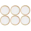 Image de Bjorn Assiette COSMOS Ø27,5cm - 6 pièces - Crème