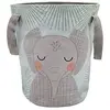 Image de NATTIOT Panier de Rangement Junko Coton Multicolore Ø30xH40