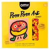 Image de Omy - Pom Pom Art Donut - Kit Créatif avec 500 Pompons - Jeu Éducatif pour Enfants dès 6 Ans - Fabrication Française