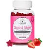 Image de Lashilé Beauty - Gummies Anti-Âge + Anti-Rides - Fermeté & Éclat de la peau - Good Skin Vitamines -Complément Alimentaire Peau - Acide Hyaluronique Q10 Vitamines C & E - Cure 1 Mois 60 Gummies