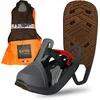 Image de EVVO - TOREE - Raquette à Neige Made in France avec Semelles Biosourced90® Cloutées Michelin®, Fixations Réglables, pour Homme et Femme avec Sac de Transport Inclus, Tout Terrain, Randonnée Neige