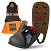 Image de EVVO - TOREE - Raquette à Neige Made in France avec Semelles Biosourced90® Cloutées Michelin®, Fixations Réglables, pour Homme et Femme avec Sac de Transport Inclus, Tout Terrain, Randonnée Neige