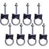 Image de Lot 8X KIT Vis Boucle pour Trampoline Montant 25mm et Pied 38mm