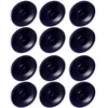 Image de Lot 12 x Embout Capuchon Plat pour Montant de Trampoline Diamètre Extérieur 25mm