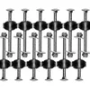 Image de Lot 12 x KIT Vis 75mm pour Trampoline Montant 25mm et Pied 38mm