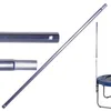Image de Montant 105cm - 1 Trou - Diamètre 25mm - pour Filet Trampoline (Partie Basse Qui se Fixe sur Pied avec vis Droite et vis Boucle)