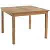 Image de CONCEPT USINE - Karra - Table de Jardin carrée Teck
