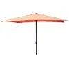 Image de CONCEPT USINE | Parasol Rectangulaire 3X2 m Spezia Terracotta| Baleines Armatures Alu & Acier | Toile 100% Polyester | Idéal Jardin Terrasse Piscine Balcon | Protection UV et Imperméable | Résistant