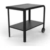 Image de ZiiPa - Desserte Extérieure Vallone Charbon - Table d'Appoint pour Four à Pizza & Barbecue - Compatible Fours Piana à Pellets & Gaz - Acier Thermolaqué - Rangement Intégré - 4 Coloris