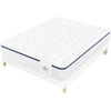 Image de Leonis - Ensemble Matelas + Sommier Vasco bleu/blanc - 140x200 cm 140x200 cm