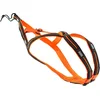 Image de Harnais Sport X-Back One pour Courir avec Son Chien, Encolure et Dos réglable pour activité CANI Cross, CANI Jogging, CANI Trail, CANI Rando I-DOG est Une Marque Française. (Orange, XXXS)