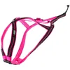 Image de Harnais Sport X-Back One pour Courir avec Son Chien, Encolure et Dos réglable pour activité CANI Cross, CANI Jogging, CANI Trail, CANI Rando I-DOG est Une Marque Française. (Rose, XXS)