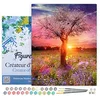 Image de Figured'Art Peinture par Numéro Adulte avec Cadre Arbre Corps de Femme - Activité Manuelle Kit de Loisir Créatif DIY Numéro d'Art Complet - 40x50cm toile tendue sur châssis