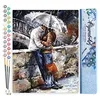 Image de Figured'Art Peinture par Numéro Adulte Couple sous la pluie - Activité Manuelle Kit de Loisir Créatif DIY Numéro d'Art Complet - 40x50cm sans châssis en bois