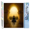 Image de Figured'Art Peinture par Numéro Adulte Bouddhisme en Asie - Activité Manuelle Kit de Loisir Créatif DIY Numéro d'Art Complet - 40x50cm sans châssis en bois