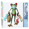 Image de Figured'Art Peinture par Numéro Adulte La Grenouille revenant du Shopping - Activité Manuelle Kit de Loisir Créatif DIY Numéro d'Art Complet - 40x50cm sans châssis en bois